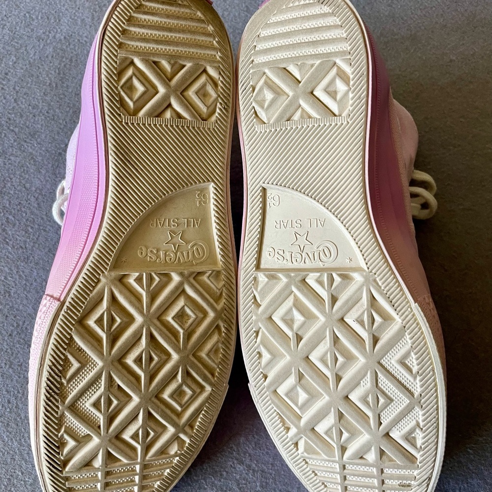 Converse Chuck Taylor Women’s Shoes Ombré Pink Shoes Size 8.5 - Picture 8 of 9